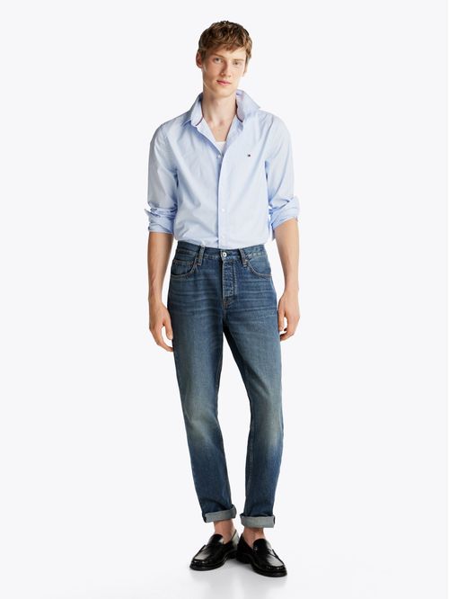 CAMISA FLEX POPLIN KENT COLLAR SF SHI TH