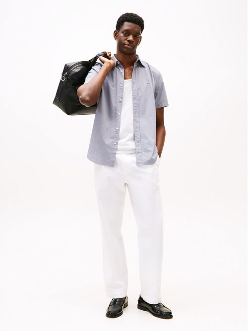 CAMISA FLEX POPLIN HOUNDSTOOTH SS SHI