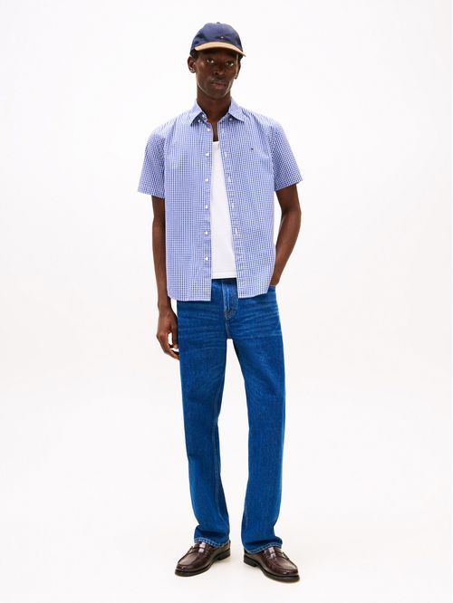 CAMISA FLEX POPLIN CHECK SS RF SHIRT TH