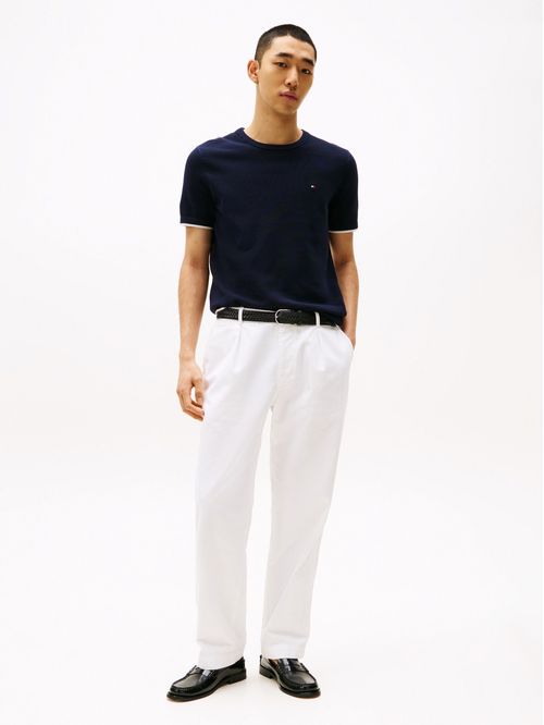 CAMISETA TIPPED STRUCTURE KNITTED TEE TH