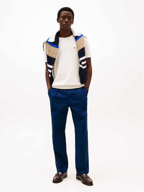 CAMISETA TIPPED STRUCTURE KNITTED TEE TH