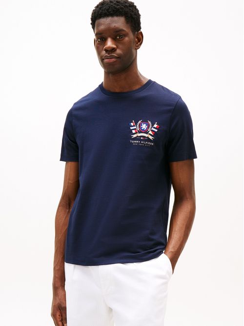 CAMISETA HILFIGER COLOUR CREST TEE TH