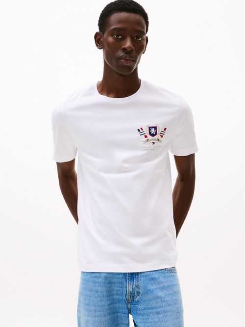 CAMISETA HILFIGER COLOUR CREST TEE TH