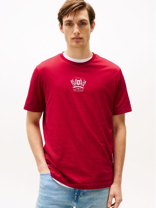 CAMISETA HILFIGER CREST EMBRO TEE TH