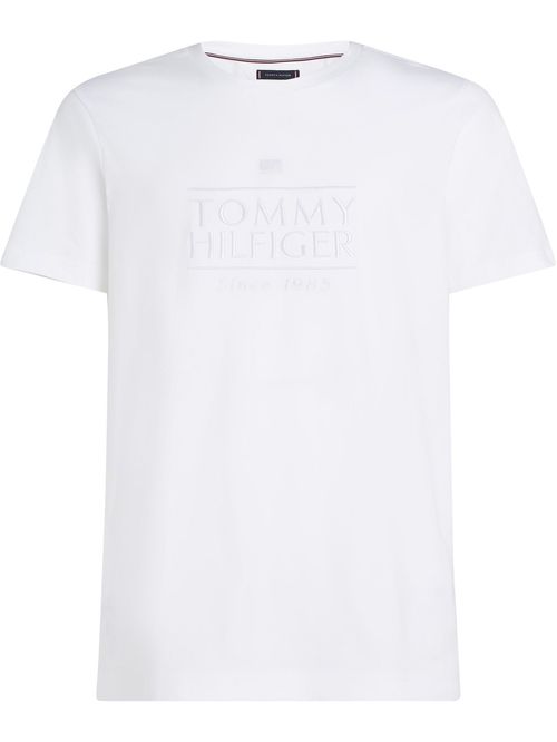 CAMISETA HILFIGER EMBROIDERY LOGO TEE TH