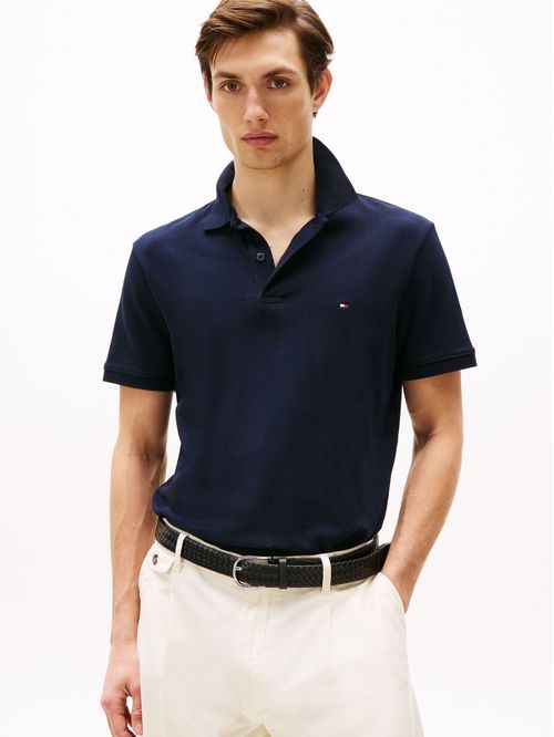 POLO VERTICAL STRIPE PIQUE REG POLO TH