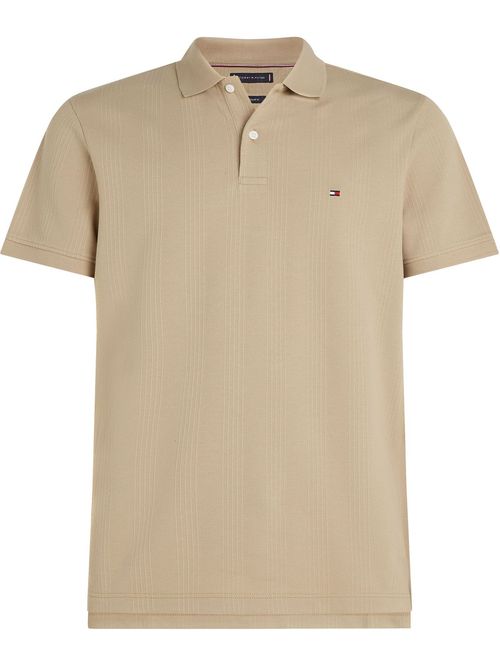 POLO VERTICAL STRIPE PIQUE REG POLO TH