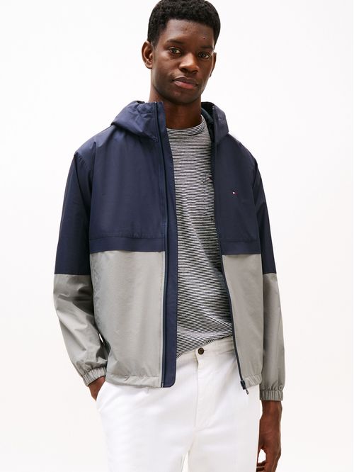 CASACA COLORBLOCKING HOODED JKT TH