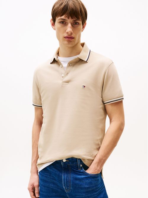POLO TIPPED SLIM FIT SEASONAL POLO TH