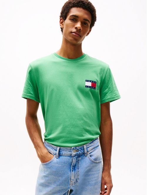 CAMISETA TJM SLIM ESSENTIAL FLAG TEE EX TH