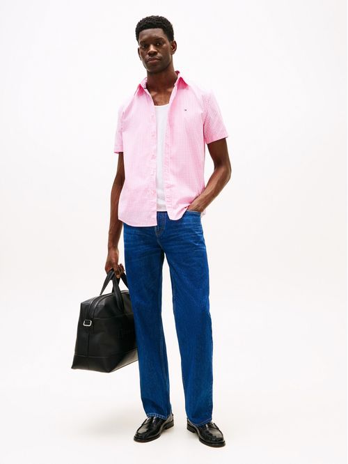 CAMISA FLEX POPLIN CHECK SS RF SHIRT TH