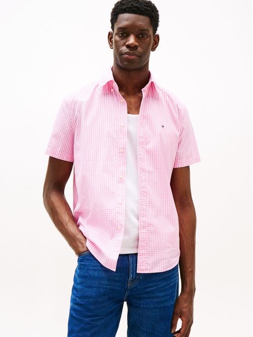 CAMISA FLEX POPLIN CHECK SS RF SHIRT TH