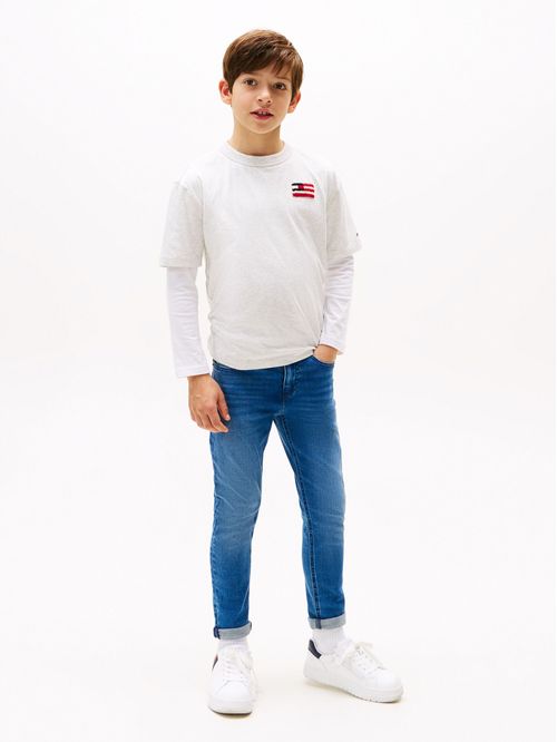 JEAN SCANTON Y SLIM FIT DKBLUE JEAN