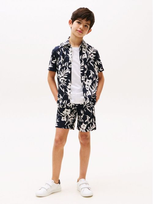 CAMISA STRETCH POPLIN PRINTED SHIRT S