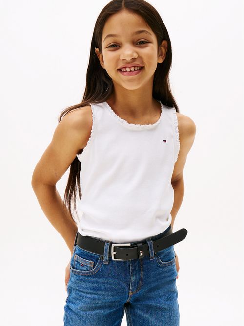 CAMISETA ESSENTIAL RIB LACE TANK TOP