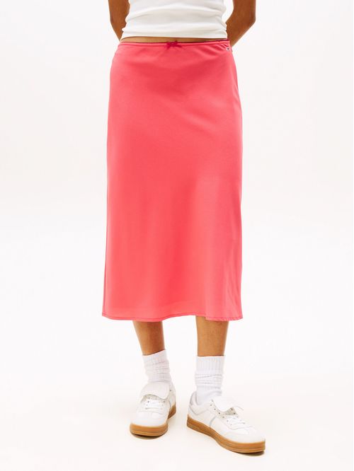 FALDA  TJW MIDI AOP SKIRT