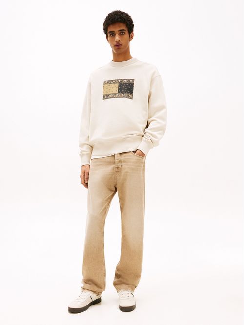 SWEATSHIRT TJM RLX PAISLEY FLAG CREW EXT