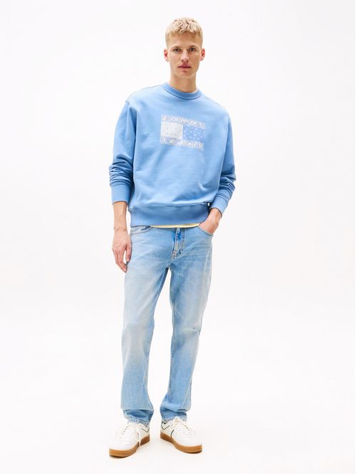 SWEATSHIRT TJM RLX PAISLEY FLAG CREW EXT