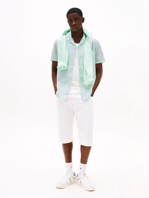 CAMISA TJM REG AOP SS SHIRT EXT