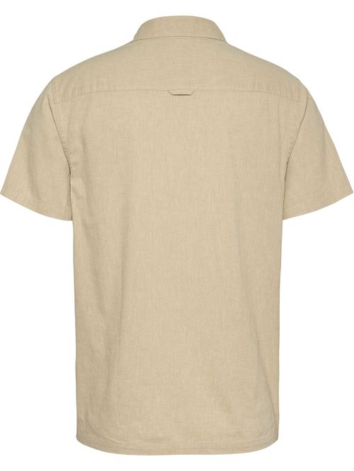 CAMISA TJM LINEN BLEND CAMP SS EXT
