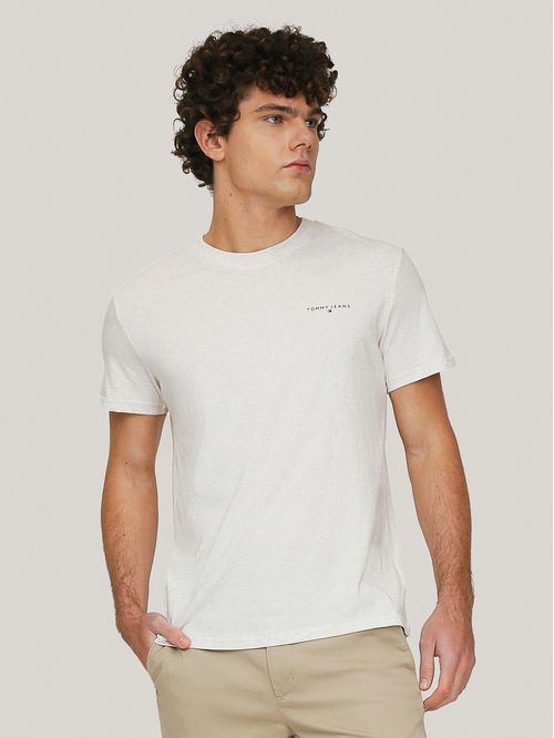 CAMISETA TJM SLIM LINEAR CHEST SS TEE E