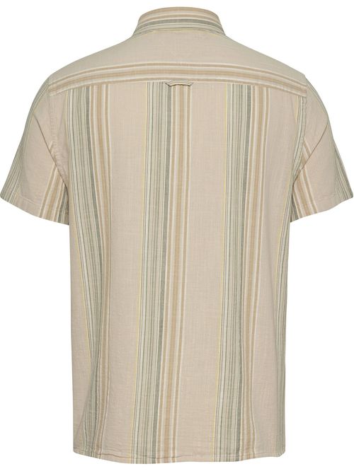 CAMISA TJM REG SLUB STRIPE SS SHIRT E