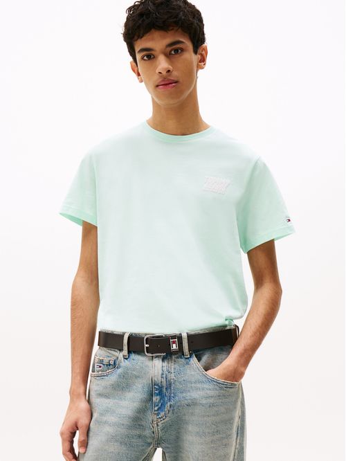 CAMISETA TJM SLIM BUBBLE PRINT SS TEE E