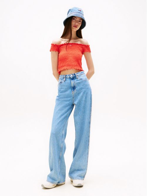 TOP TJW CRP SMOCK TOP