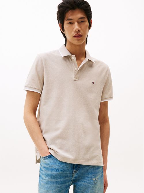 POLO LINEN PIQUE REG POLO