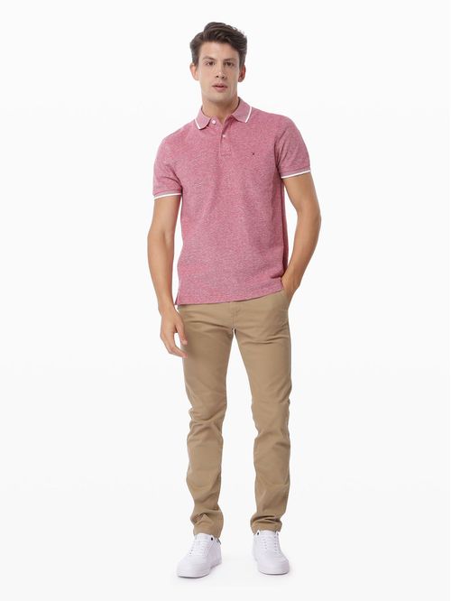 POLO LINEN PIQUE REG POLO