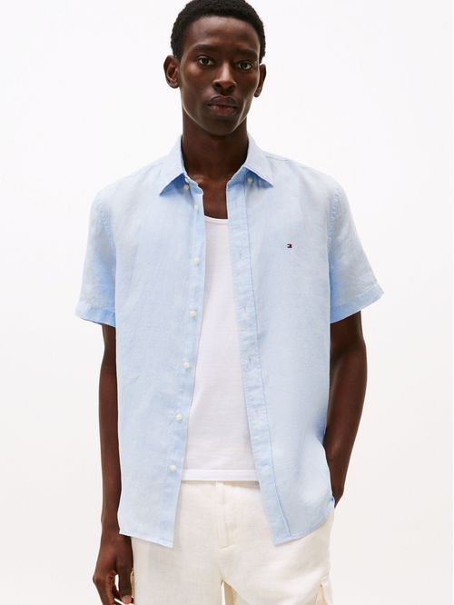 CAMISA PIGMENT DYED LINEN RF SHIRT S/