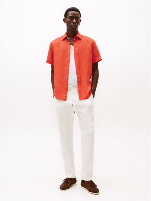 CAMISA PIGMENT DYED LINEN RF SHIRT S/