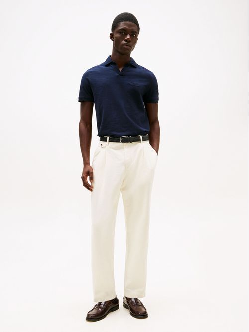 POLO COTTON LINEN TERRY REG POLO