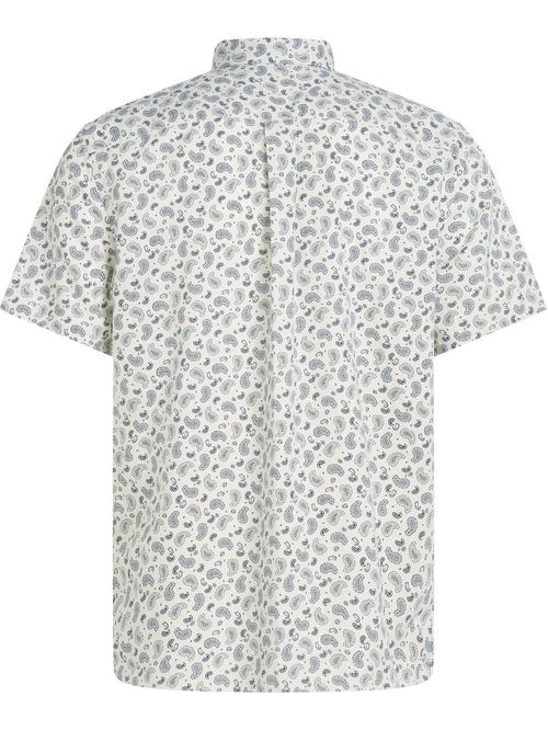 CAMISA COTTON LINEN PAISLEY RF SS SHI