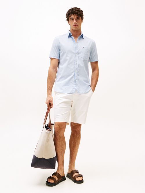 CAMISA SEERSUCKER SOLID SS RF SHIRT