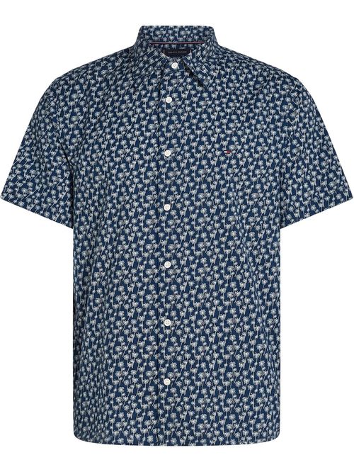 CAMISA FLEX POPLIN PALM SS SF SHIRT