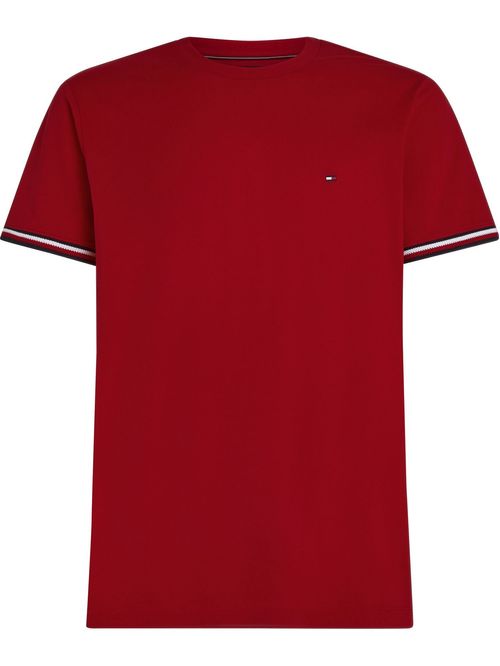 CAMISETA GLOBAL STRIPE CUFF TEE