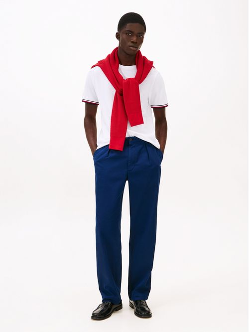 CAMISETA GLOBAL STRIPE CUFF TEE