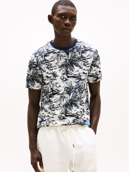 CAMISETA SUMMER SLUB AOP TEE