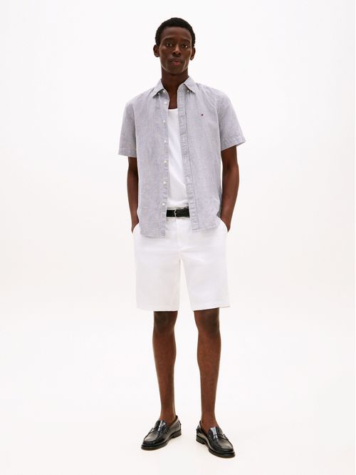 CAMISA COTTON LINEN ESS STP RF SS SHI