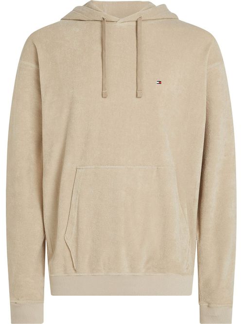 SWEATSHIRT TERRY TOWELLING HOODIE