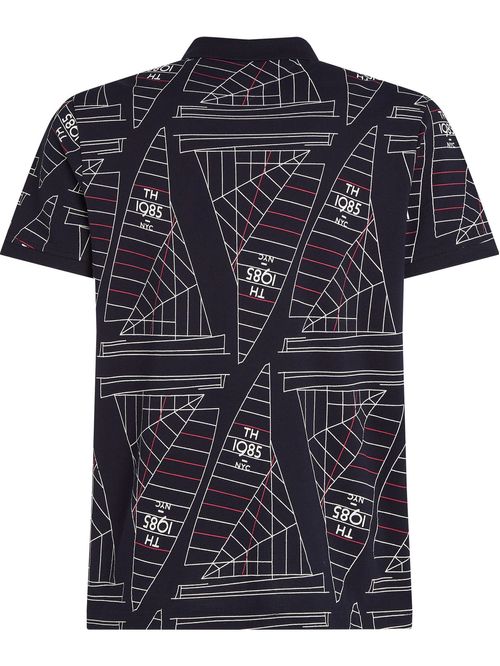 POLO SAILING AOP REG POLO