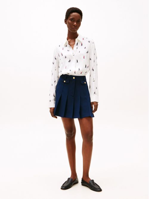 BLUSA FLUID VISCOSE REGULAR LS SHIRT