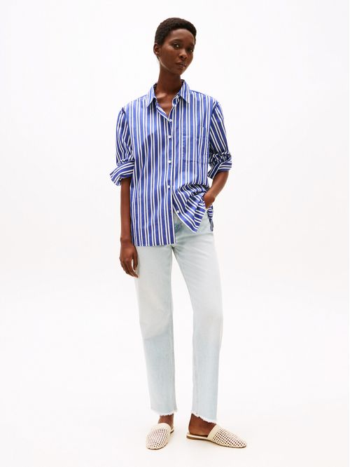 JEANS CLASSIC STRAIGHT HW A SKY