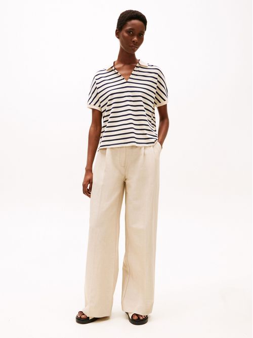 POLO  LYOCELL OPEN-NK RELAXED POLO S