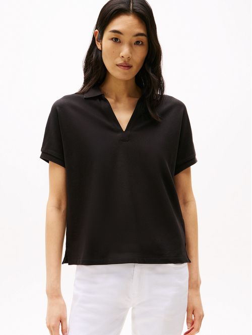 POLO  LYOCELL OPEN-NK RELAXED POLO S