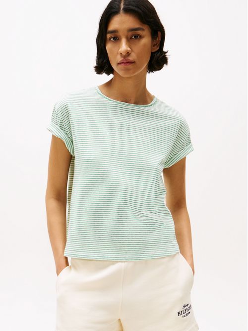 CAMISETA MODERN CO LINEN C-NK SS