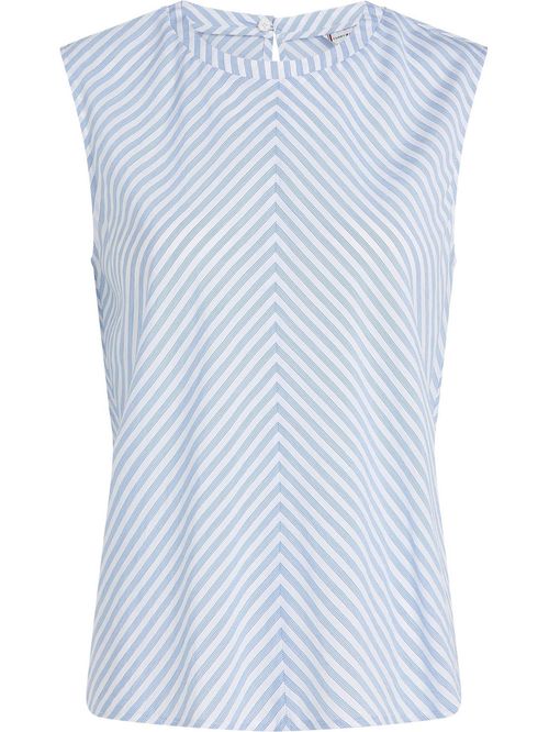 BLUSA CRINKLE VIS MIX SLEEVELESS TOP