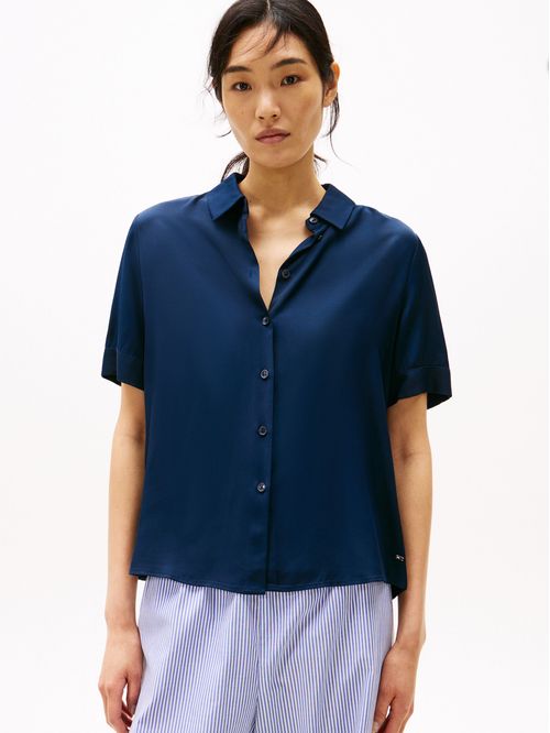 BLUSA SOFT VISCOSE S/S SHIRT