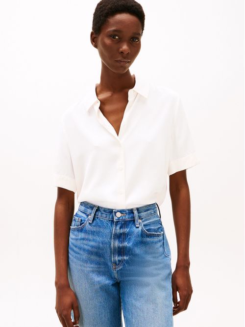 BLUSA SOFT VISCOSE S/S SHIRT